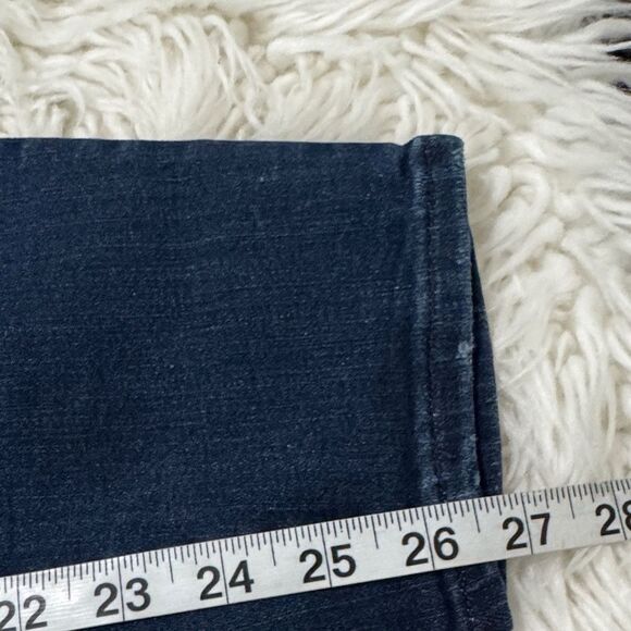 Good American Indigo Legs Crop Jeans - Picture 6 of 12